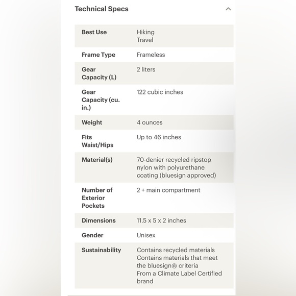 REl Co-op Trail 2 Print Waist Pack with a unique Tropical leaf pattern - Picture 15 of 16